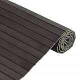  Tepih pravokutni tamnosmeđi 100 x 400 cm od bambusa | shoptok.hr