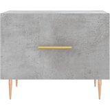  Stolić za kavu siva boja betona 50x50x40 cm konstruirano drvo | shoptok.hr