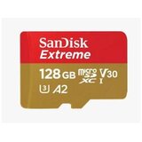 San Disk Extreme microSDXC 128GB for Action Cams and Drones + SD Adapter 190MB/s & 90MB/s A2 C10 V30 | Shoptok.si