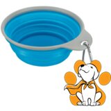 Trixie Travel Bowl Blue 500ml, Putna Činija Od Silikona, Plava | Eponuda.com