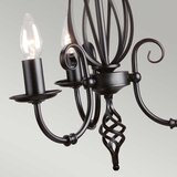 Elstead Lighting Elstead ART3-BLACK - Luster na lancu ARTISAN 3xE14/60W/230V | Eponuda.com