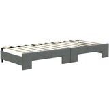  Dnevni krevet na razvlačenje tamnosivi 80 x 200 cm od tkanine | shoptok.hr