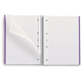 MiquelRius Kolegij blok A4 90g 80L spiralni crte Recycled cardboard be eco amethyst MR46887 | shoptok.hr