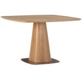 MOME Jedilna miza v hrastovem dekorju 120x120 cm Etel – Cene