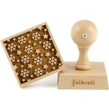 folkroll Snowflakes & Stars pečat za piškote, 55 x 55 mm Cene