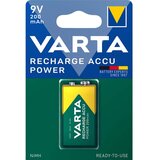 Varta VARTA-56722/1 9V PUNJIVA NiMH baterija 200mAh R22, Pakovanje 1kom | ePonuda.com