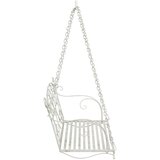  Ljuljačka Čelik 105,5 x 61 x 56 cm Antič White | shoptok.hr