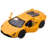 Metalni sportski automobil s motoriziranim svjetlima, miks zvukova | shoptok.hr