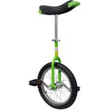 vidaXL Zelen nastavljiv monocikel 16" Cene