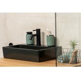 Wenko 24807100 - Dozator tečnog sapuna BELLUNO 8x13,5 cm zelena/crna | Eponuda.com