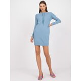 BASIC Feel Good Dress-AP-SK-A-006.73-Light Blue | Shoptok.si