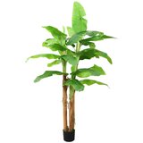 vidaXL umjetno drvo banane s posudom 300 cm zeleno Cijene