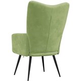  Stolica za opuštanje svjetlozelena baršunasta | shoptok.hr