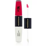 Dermacol 16H Lip Colour Dolgoobstojna šminka in sijaj za ustnice odtenek 4 2x4 ml