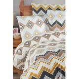 Mila Home Bež/kremno belo bombažno pregrinjalo 200x230 cm Pique – | Shoptok.si