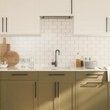  Ručke za ormarić 20 kom crne 192 mm od nehrđajućeg čelika | shoptok.hr