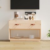 vidaXL TV omarica 90x40x60 cm trdna borovina Cene