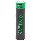 Patona 18650 Li-Ion akumulatorska baterija 3350 mAh PREMIUM 3,7 V sa USB-C punjenjem | Eponuda.com