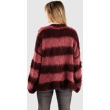The Ragged Priest Heather Knit Pulover maroon / pink | Shoptok.si