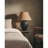 Kave Home Črna/bež namizna svetilka s tekstilnim senčilom (višina 60 cm) Mercadal – | Shoptok.si