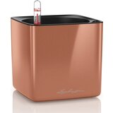LECHUZA Okrasni lonec Cube Glossy 14 - Spicy copper highgloss | Shoptok.si