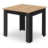 Stol 80x80 crne noge + 4 MARK stolice crne prirodne noge | shoptok.hr