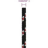  Brodski konop crni 3 mm 50 m od polipropilena | shoptok.hr
