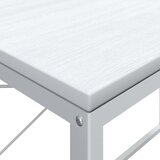  Stol za računalo bijeli 110 x 60 x 70 cm konstruirano drvo | Eponuda.ba