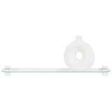 Mömax stenska polica gerundet, kaljeno steklo, prozorna, 60cm | Shoptok.si