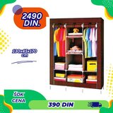 Zotrix sklopivi prenosivi orman 130x45x170 cm | ePonuda.com