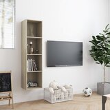 Ormarić za knjige/TV boja hrasta sonome 143 x 30 x 36 cm | shoptok.hr
