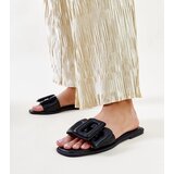 Gemre Black flip-flops with a buckle Ganema | shoptok.hr