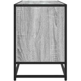 TV ormarić sivi Sonoma 100x35x50 cm Konstruirano drvo i metal | Eponuda.com