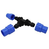 T-priključek (16 mm, Modra, Plastika) | Shoptok.si