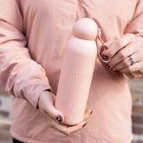 Sagaform Rožnata termovka s slamico iz nerjavečega jekla 500 ml Tekla – | Shoptok.si