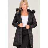 Dewberry Z6653 LADY COAT-LIGHT BLACK | shoptok.hr