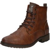 Mustang Gležnarji z vezalkami rjava / karamel | Shoptok.si