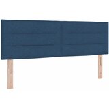 vidaXL Postelja z vzmetnico z vzmetnico Modra 140 x 200 cm blago, (5000126672) | Shoptok.si