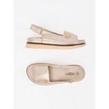 GOODIN Gold platform sandals with a pin | shoptok.hr