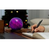 Gingko LED stolna lampa u tamnoj prirodnoj boji sa staklenim sjenilom (visina 13 cm) Galaxy Breeze – | shoptok.hr
