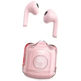 Bežične/bluetooth stereo slušalice TWS Transparency Fi22 pink
