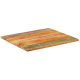  Pravokutna stolna ploča 70 x 80 cm 25 - 27 mm obnovljeno drvo | shoptok.hr
