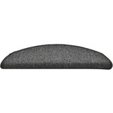  Prostirke za stepenice 30 kom 56x17x3 cm tamno sive poluokrugle | Eponuda.com
