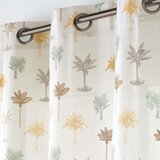 Douceur d intérieur Bež zavesa 140x240 cm Palmelia – | Shoptok.si