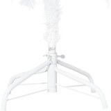  Umjetno osvijetljeno božićno drvce s kuglicama bijelo 120cm PVC | shoptok.hr