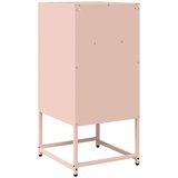 vidaXL Nočna omarica Pink 36x39x78 cm Hladno valjano jeklo | Shoptok.si