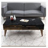Hanah home valensiya walnut black marble | ePonuda.com