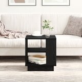 vidaXL Stolić za kavu Crni hrast Konstruirano drvo 40 x 40 x 49 cm Stol | shoptok.hr