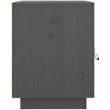  Noćni ormarići 2 kom sivi 40 x 34 x 45 cm od masivne borovine | shoptok.hr