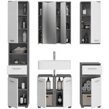 MID.YOU Kopalnica Blake, Bela, Srebrna, 5-Delna | Shoptok.si